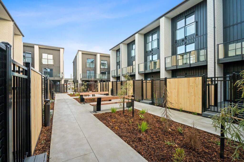 Chic City Centre Townhouse Christchurch Zewnętrze zdjęcie